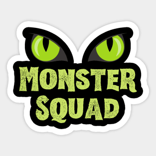 Plant Powered Monster Squad Sticker